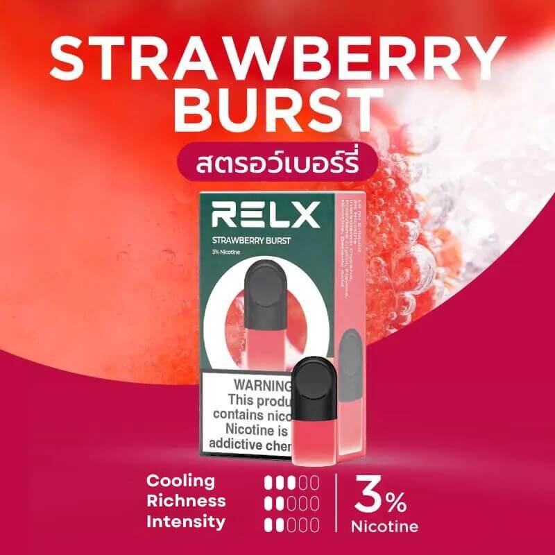 RELX-Infinity-Pod-Strawberry-Burst-SG-Vape-Hub